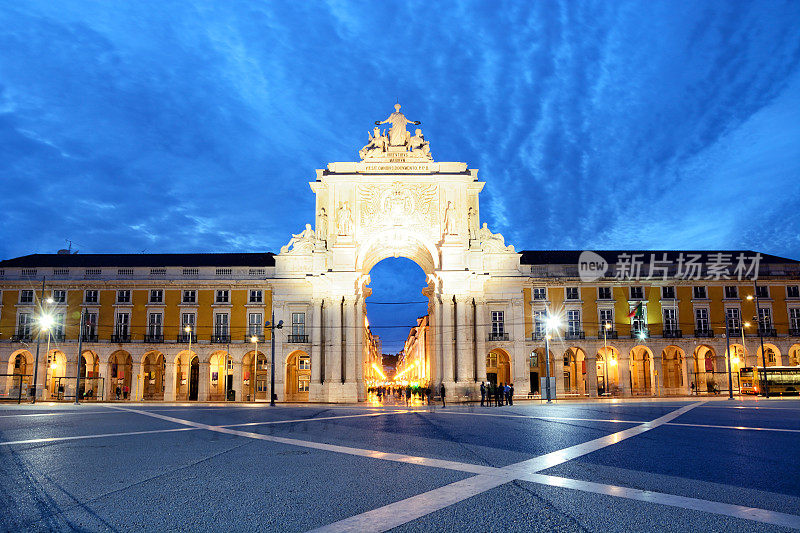 Rua Augusta Arch，里斯本